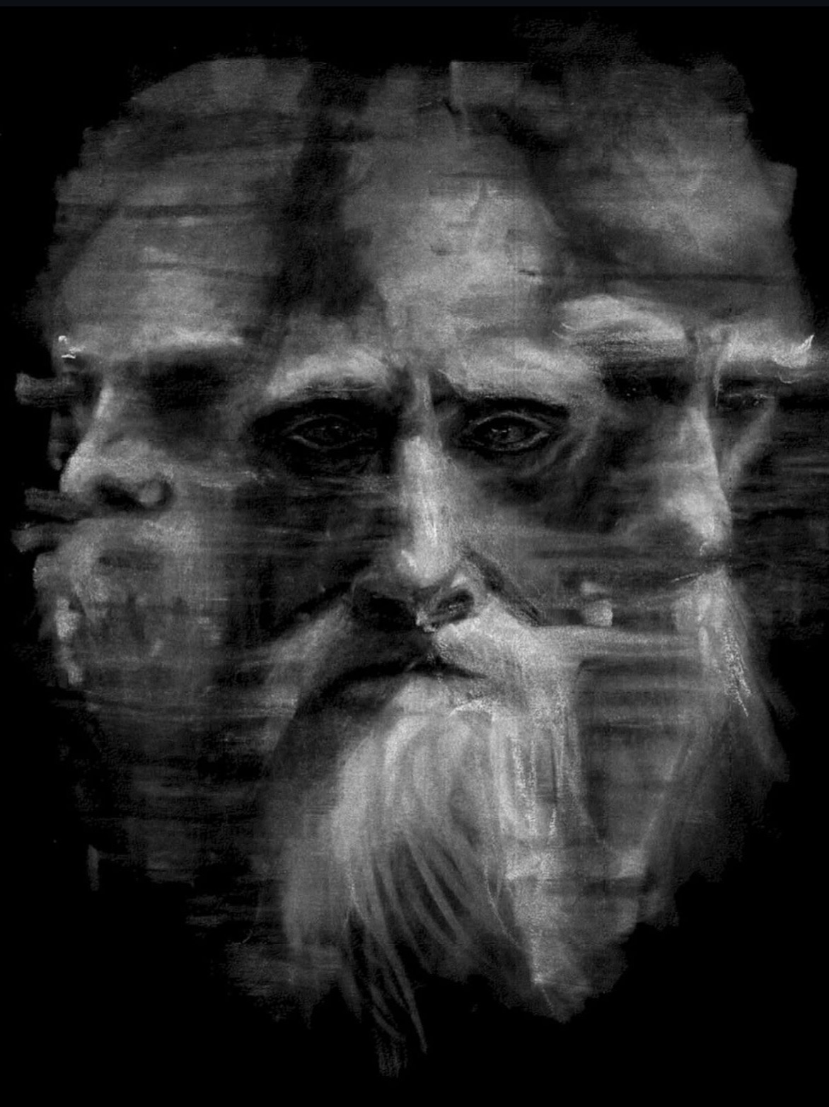 the kabulliwalah charcoal study